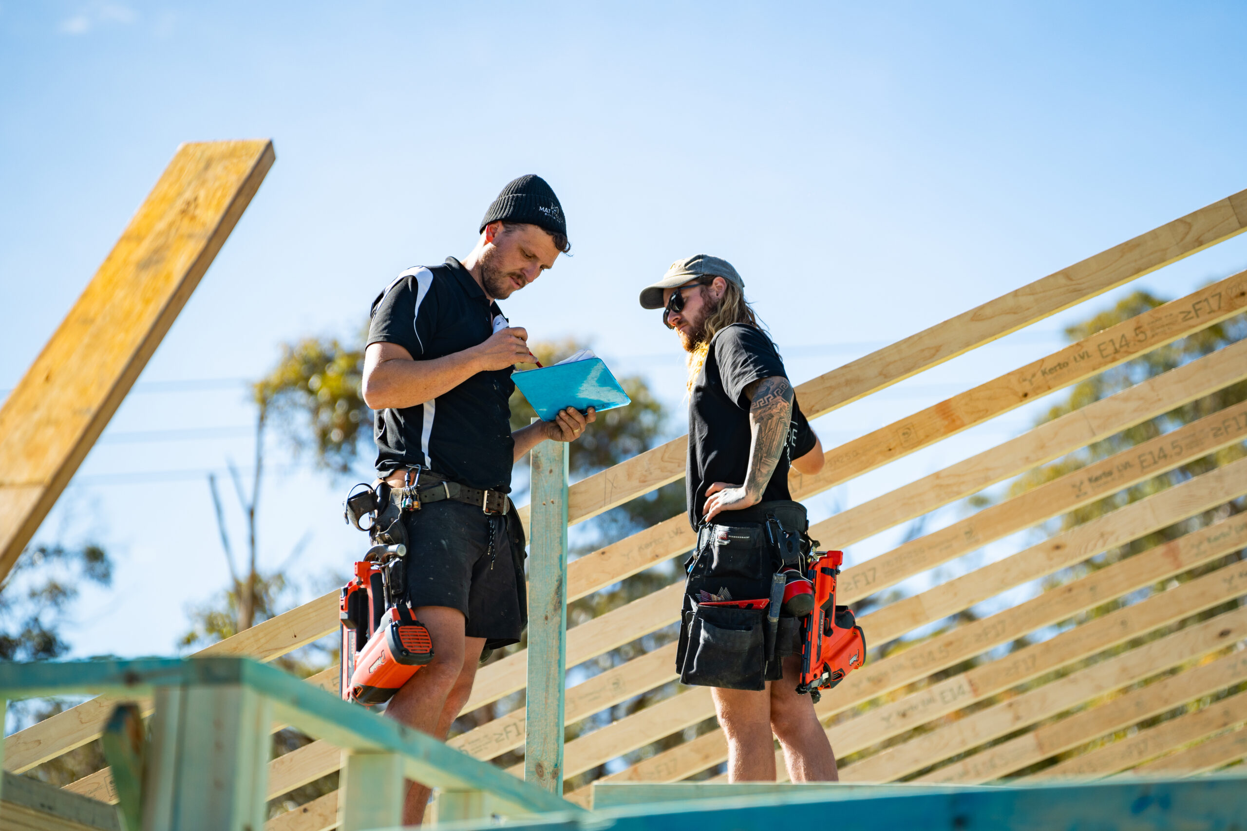 construction video services - Matt Made Building Oakdale Frame-14